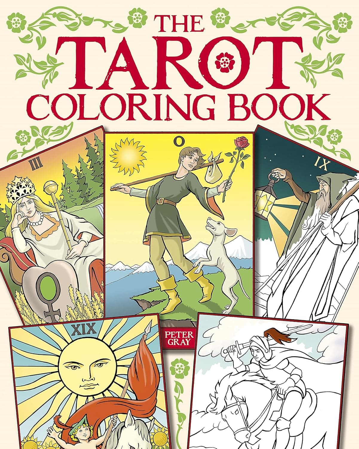 Tarot Coloring Book - Malebog