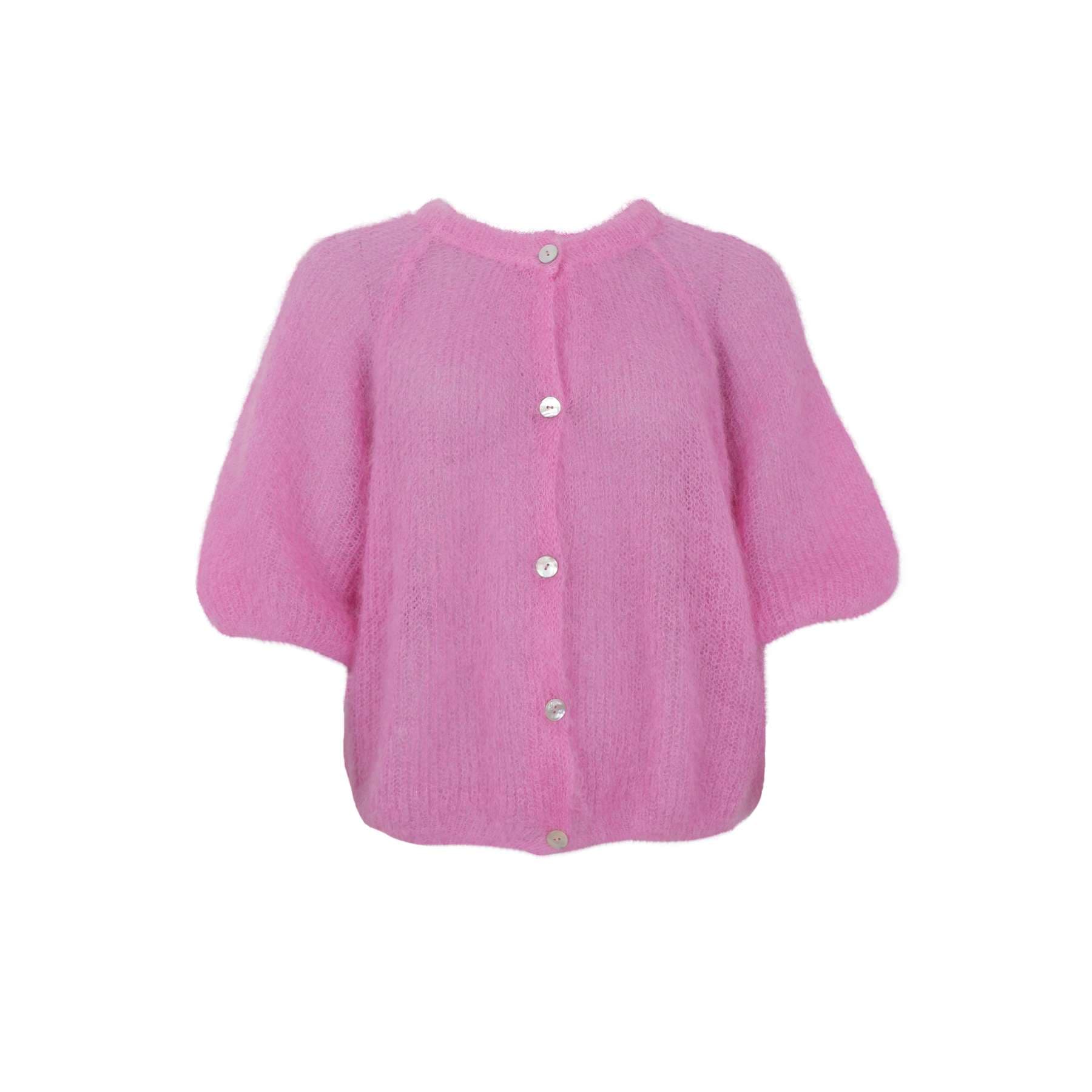 BCBJOERK patentstrikket cardigan - S/M - Black Colour