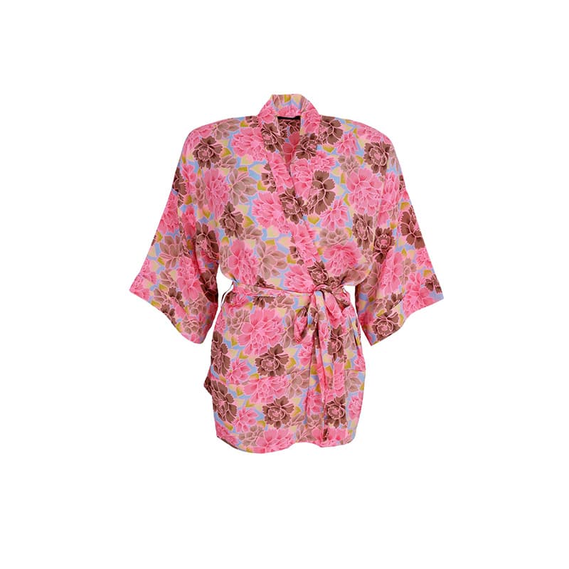 BCLUNA kort kimono - Onesize - Black Colour