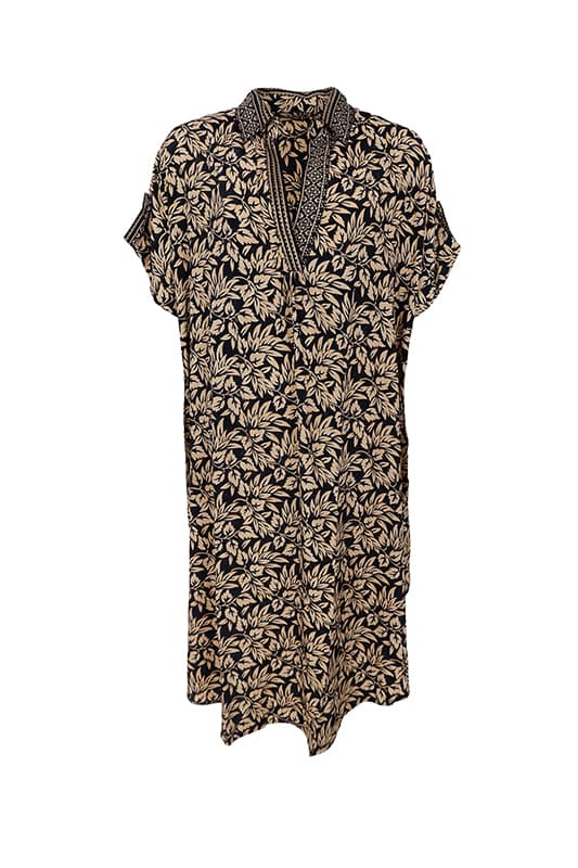 BCLUNA kaftan tunika - Onesize - Black Colour