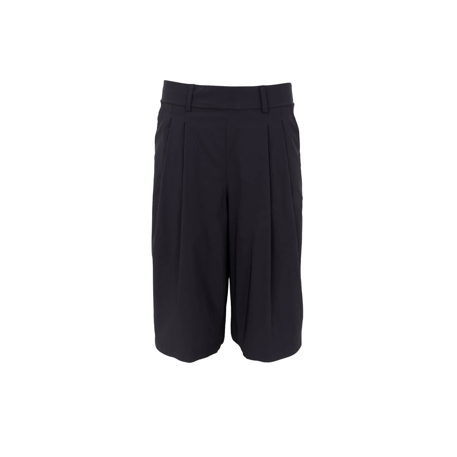BCDAVINA plisserede shorts - XS/S - Black Colour
