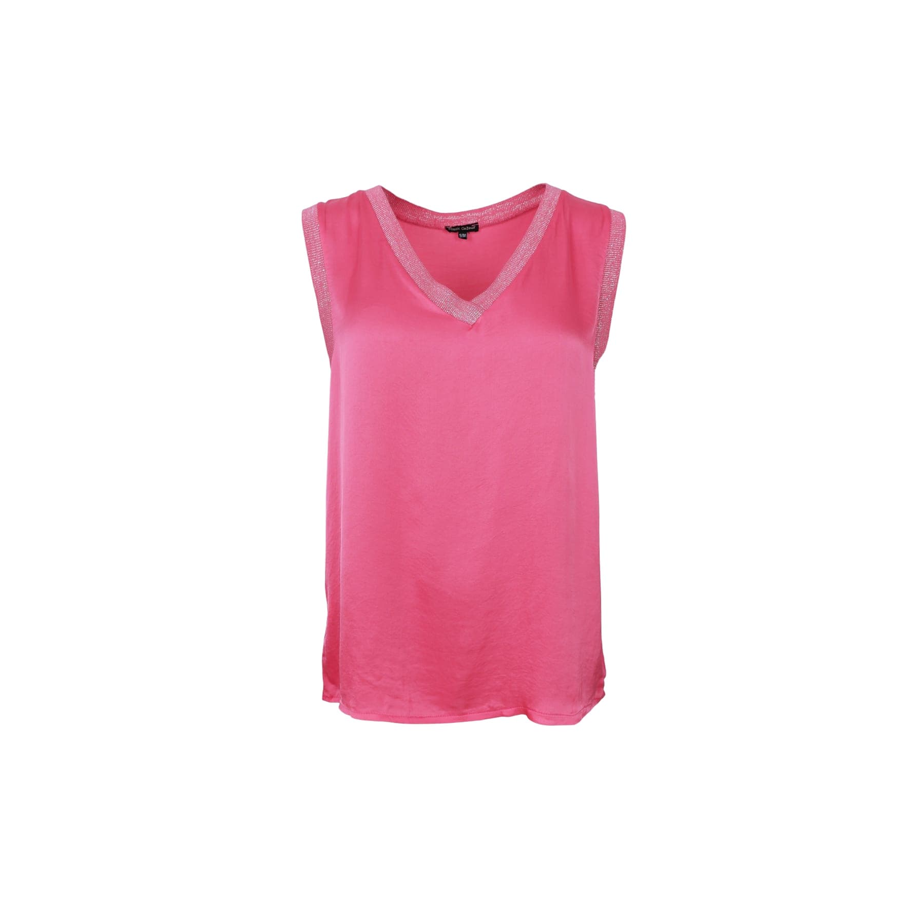 BCMABEL top - Warm Pink - L/XL - Black Colour
