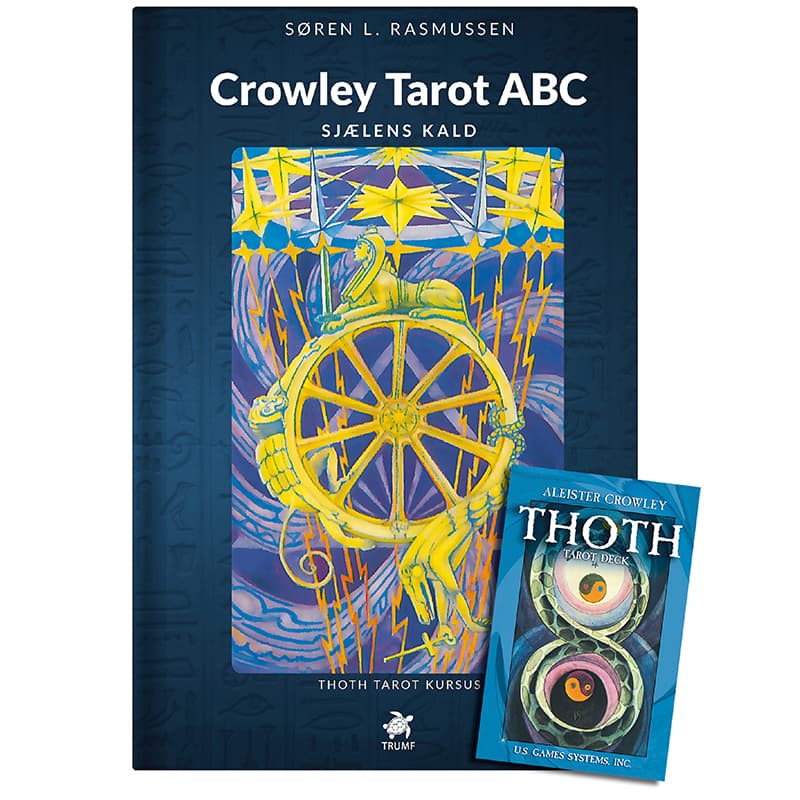 Crowley Tarot ABC bog med Pocket kort