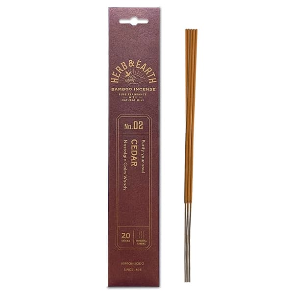 Herb & Earth - Cedar - Japansk røgelse