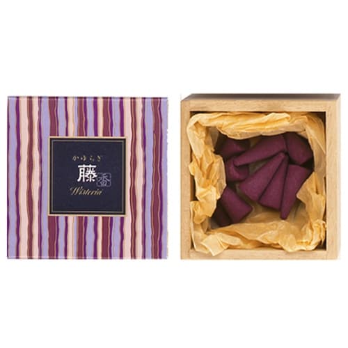 Kayuragi Wisteria - Røgelseskegler - Japansk røgelse
