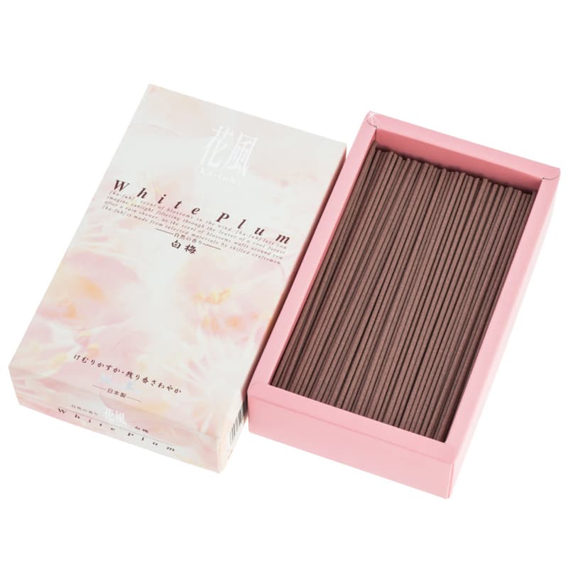 Ka Fuh Shiraume  -  White Plum - Big Box - Japansk røgelse
