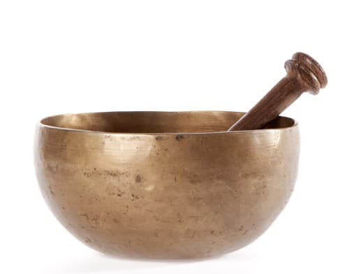 Syngeskål med pind - 1400-1499 gram - Tibetansk Syngeskål