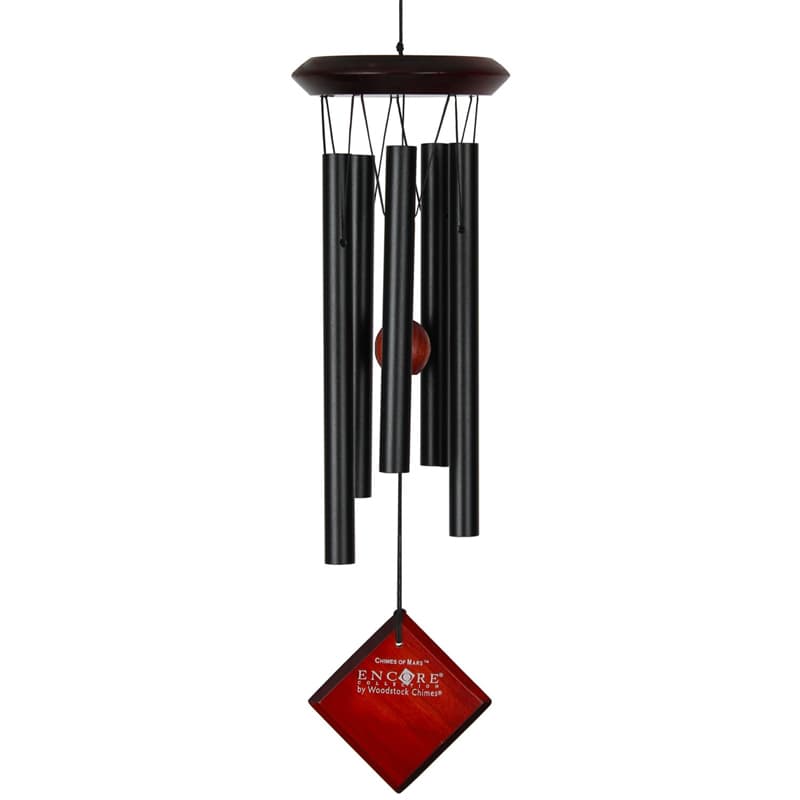 Vindklokke Mars - Sort - 43cm - Vindspil