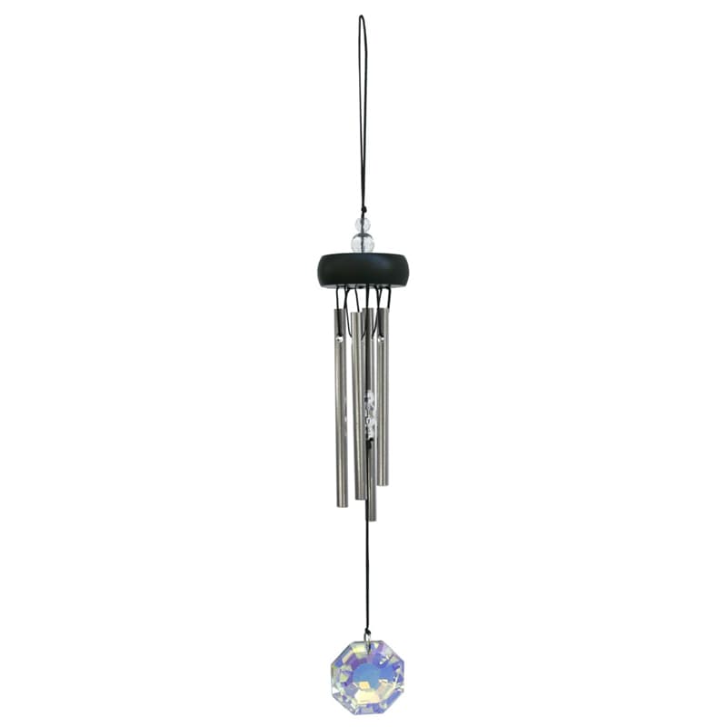 Vindklokke med krystal - 30cm - Vindspil