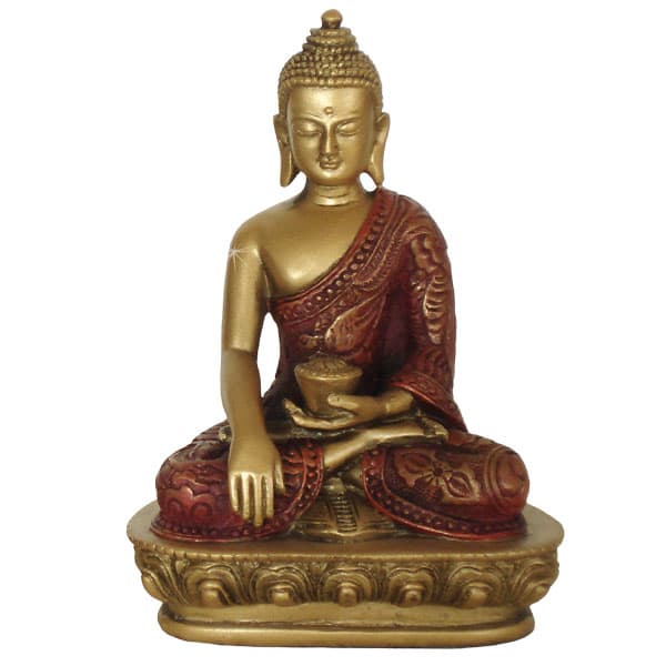 Sakyamuni Buddha Figur - 13 cm
