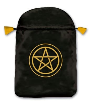 Tarotkort / Englekort pose med pentagram