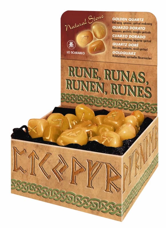Runesæt - Gylden kvarts