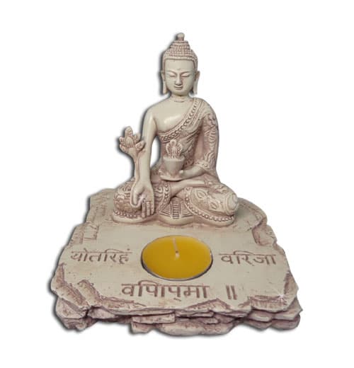 Medicin Buddha figur
