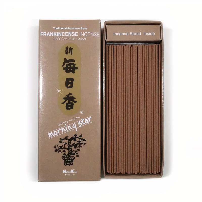 Japansk røgelse - Frankincense - Morning Star - Big Box - Røgelsespinde