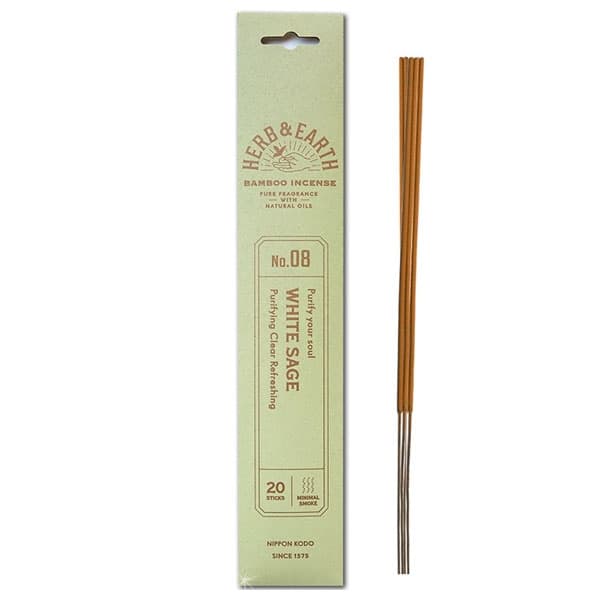 Herb & Earth - White Sage - Japansk røgelse