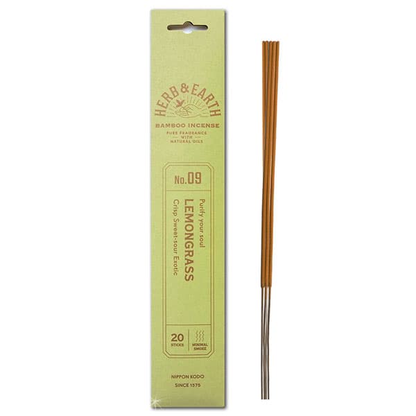 Herb & Earth - Lemongrass - Japansk røgelse