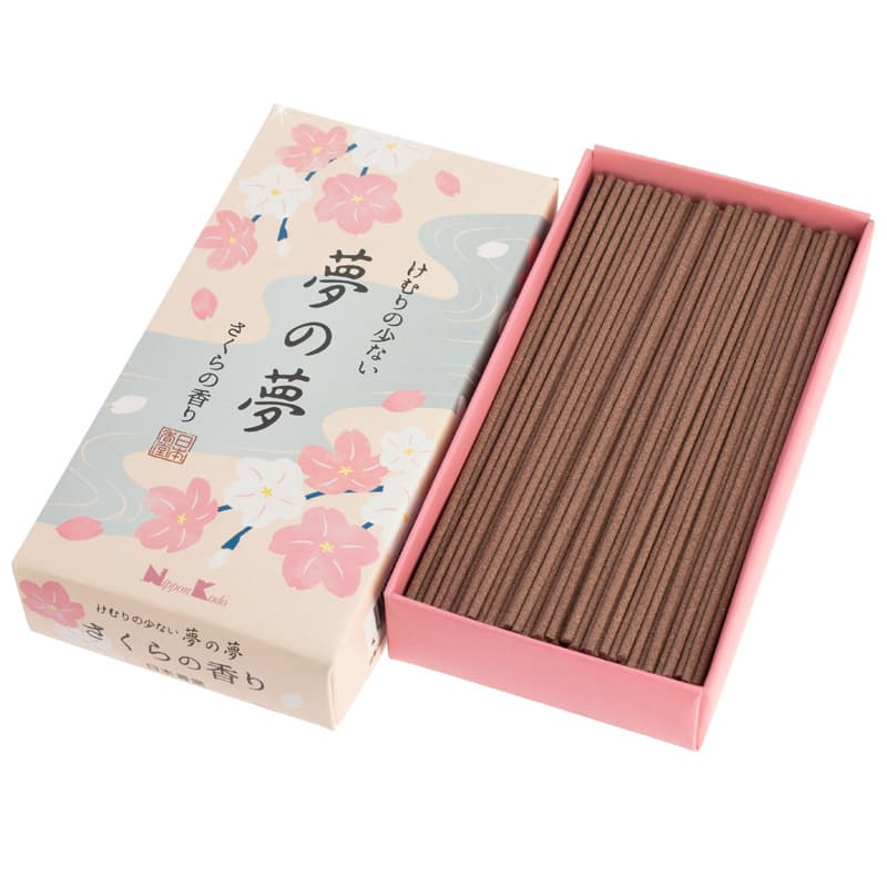 Yume no Yume - Sakura - Cherry Blossom - Big Box - Japansk røgelse