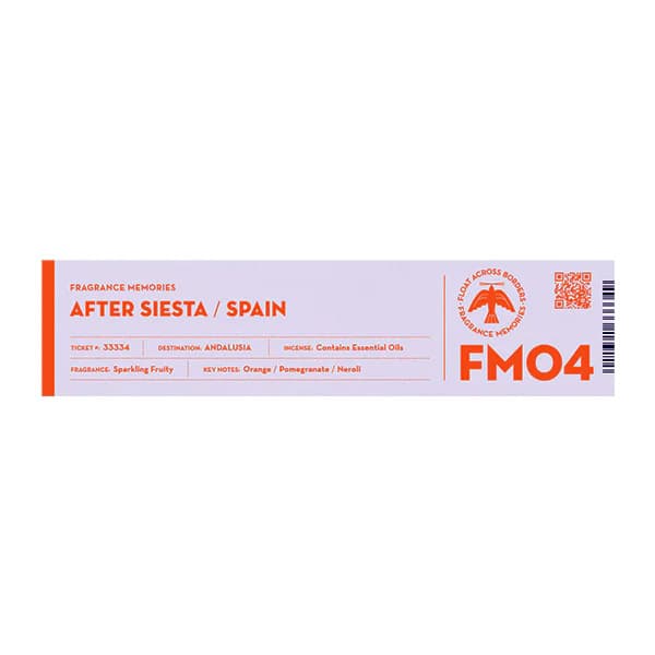 Fragrance Memories - After Siesta / Spanien - FM04 - Japansk Røgelse