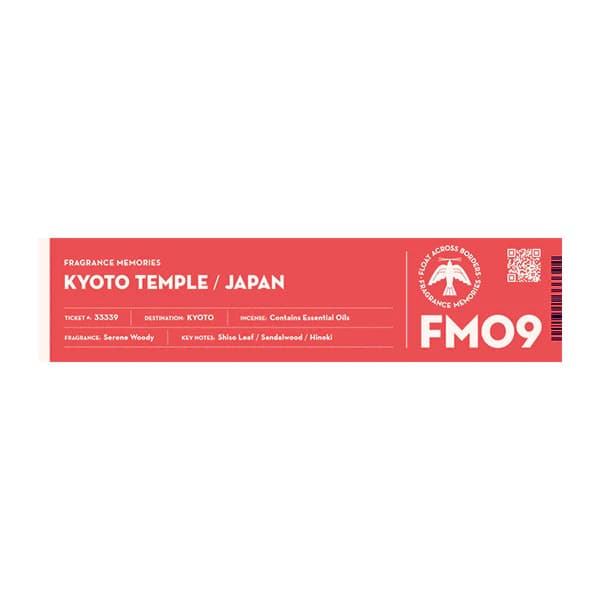 Fragrance Memories - Kyoto Temple - FM09 - Japansk Røgelse
