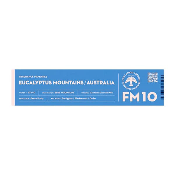 Fragrance Memories - Eucalyptus Mountains - FM10 - Japansk Røgelse
