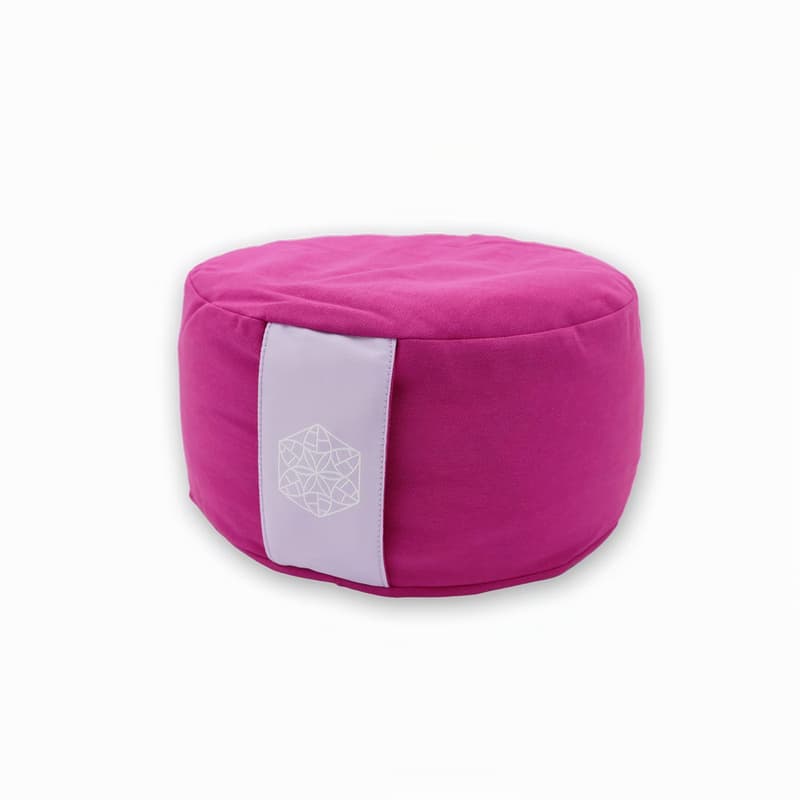 Meditationspude - rund - Pink