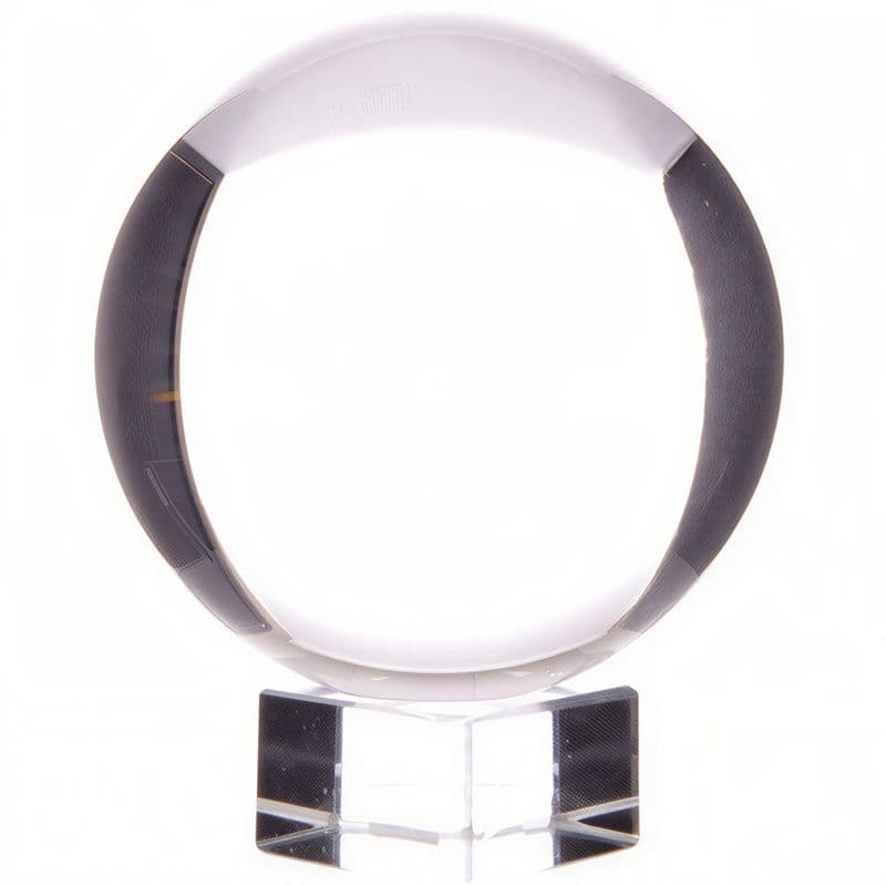 Krystalkugle - 80mm - med opsats - Krystalkugler