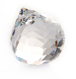 Prisme kugle 30mm - 3 stk - Snoet - Krystal