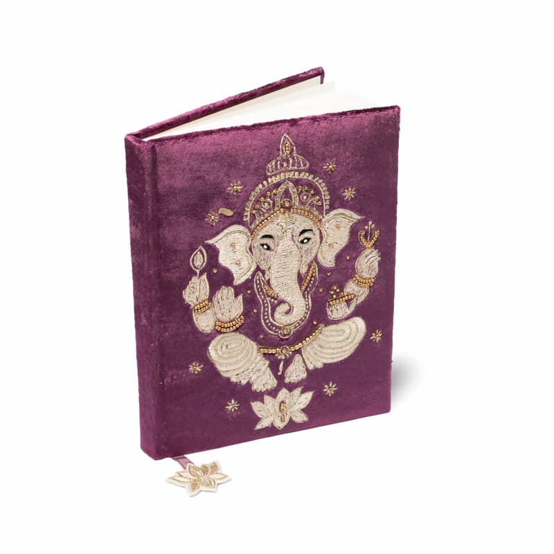 Notesbog i fløjl - Ganesh