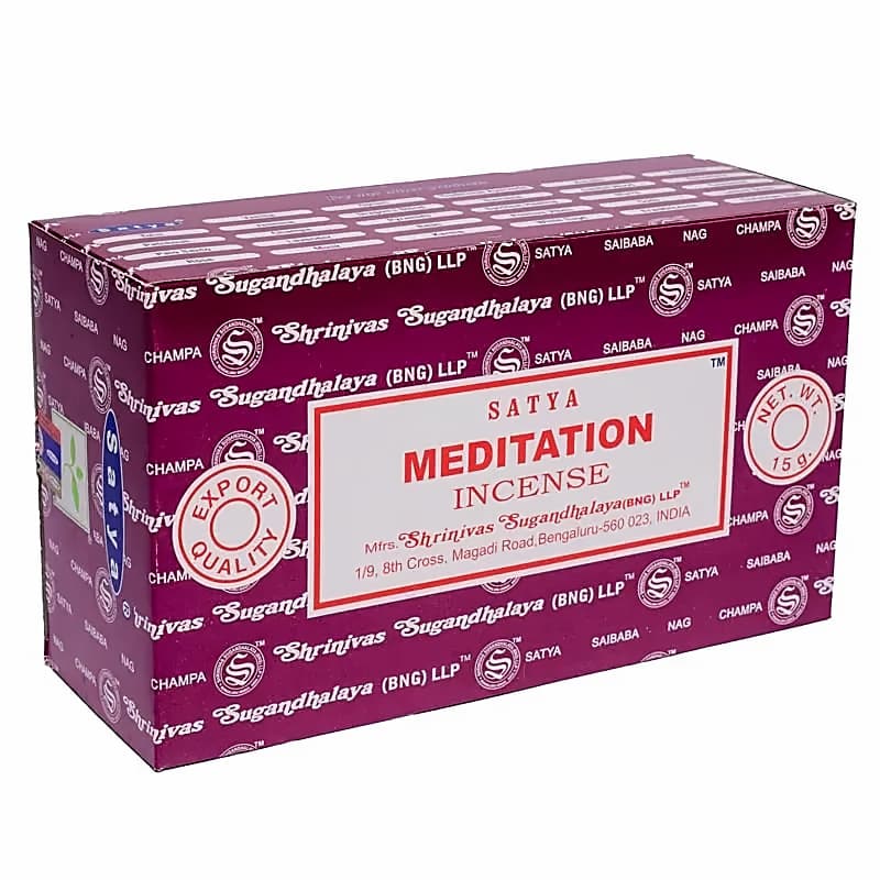 Satya Meditation røgelse - Røgelsespinde