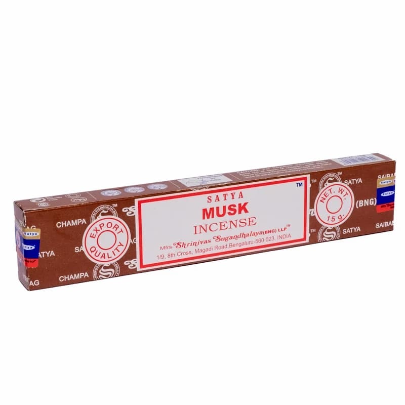 Satya Musk røgelse - Røgelsespinde - 15 gram