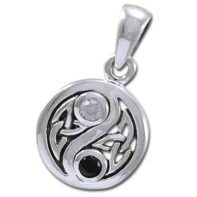 Yin Yang vedhæng - u/kæde