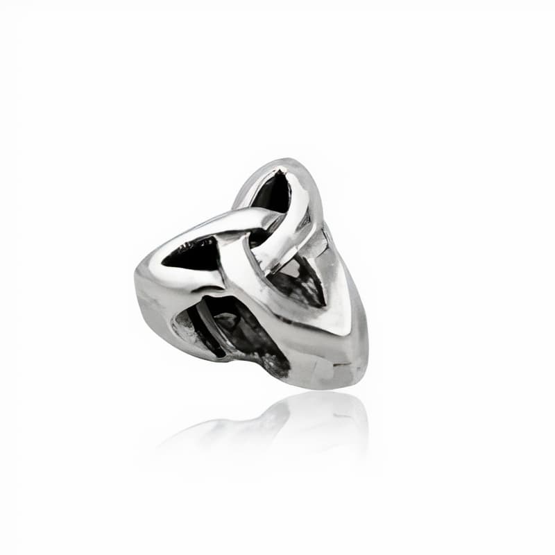 Charm Led med Triquetra Treenighedssymbolet