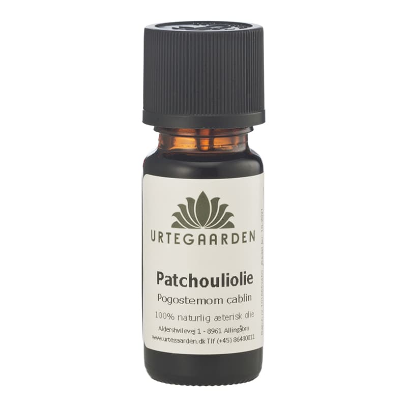 Æterisk olie - Patchouliolie - Urtegaarden - 10ml - Æteriske olier