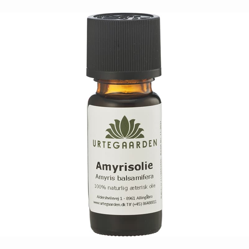 Æterisk olie - Amyrisolie - Urtegaarden - 10ml - Æteriske olier