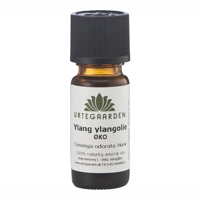 Æterisk olie - Ylang ylang olie - Urtegaarden - 5ml - Æteriske olier - Økologisk