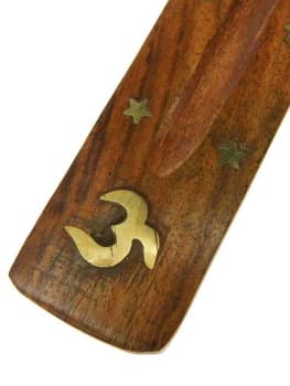Røgelsesholder med Aum - 25cm