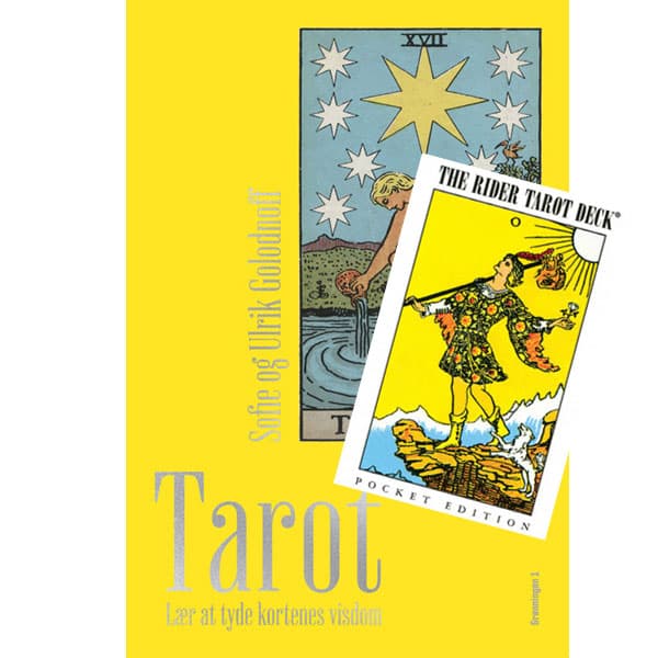 Tarot bog + Rider Waite Tarot - Pocket - Tarotkort