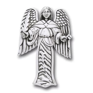 Vedhæng Ærkeenglen Uriel - 34mm - u/kæde