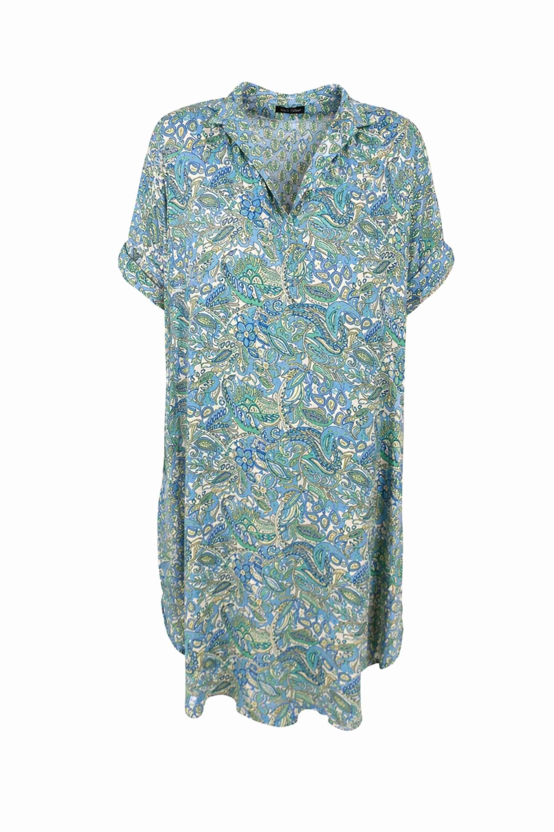 BCLUNA s/s kaftan tunika - Onesize - Black Colour