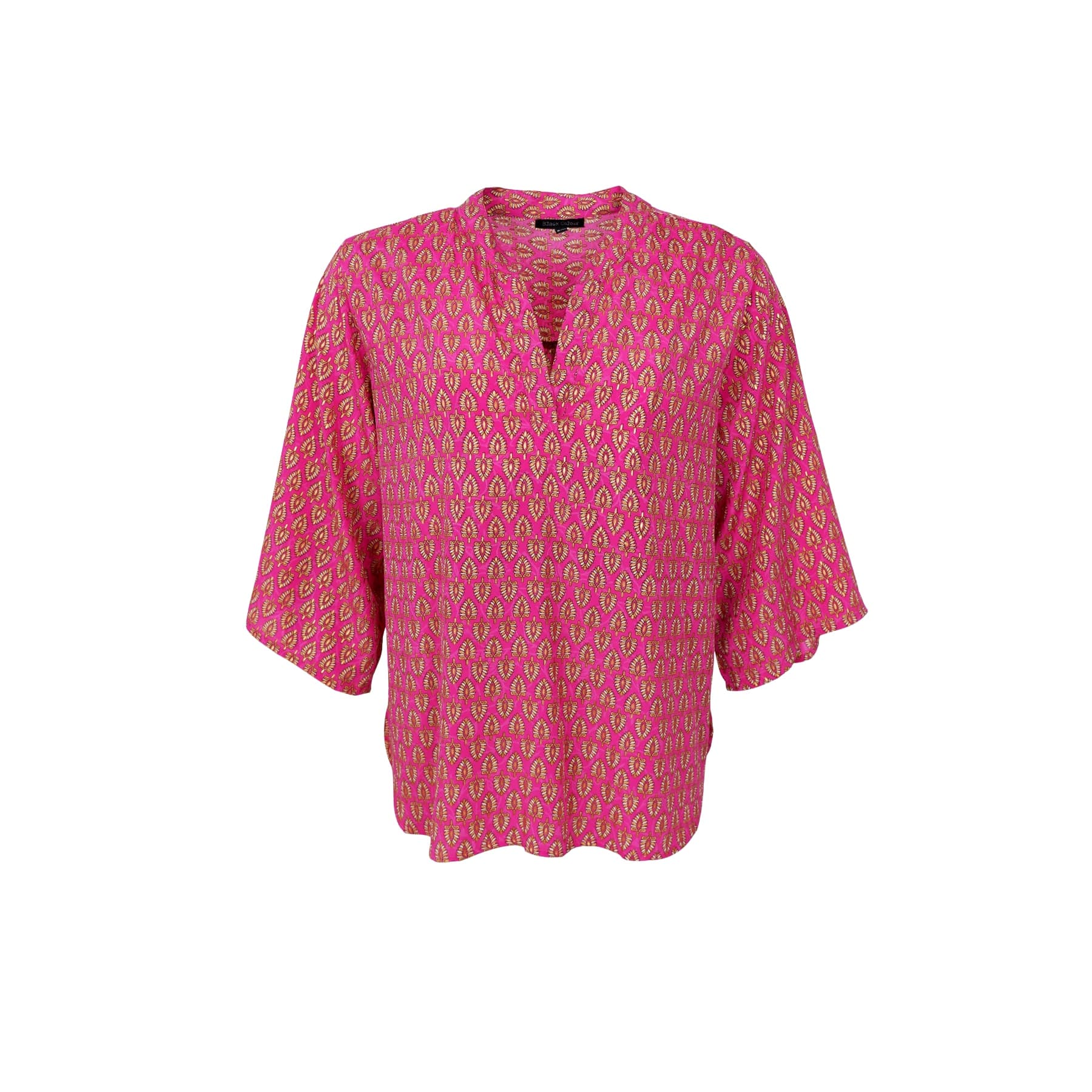 BCLUNA bluse med trompetærmer - S/M - Black Colour