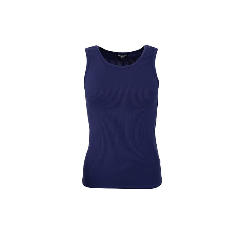 Tanktop - Mørke blå - S/M - Black Colour