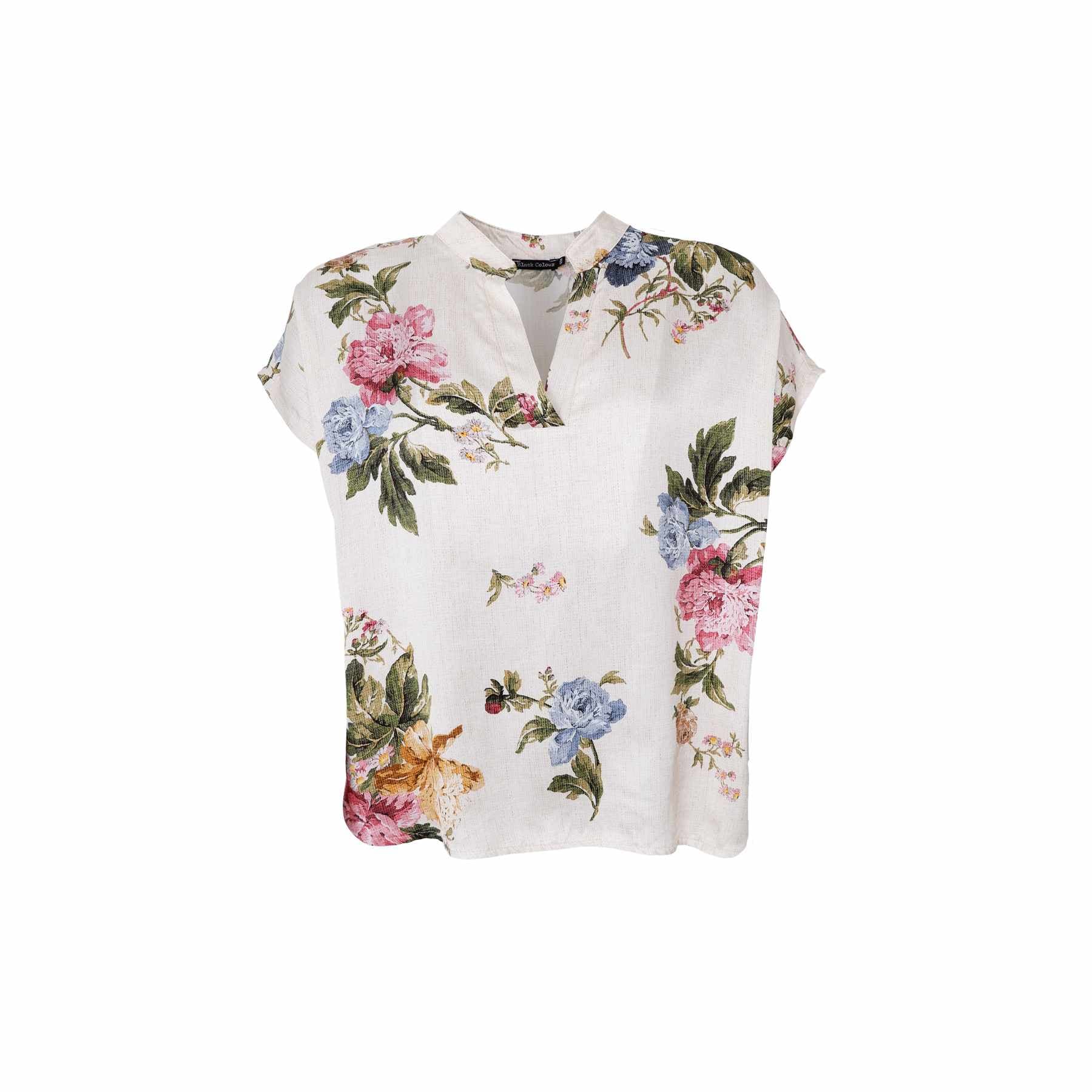 BCZALINA ss bluse - S/M - Black Colour