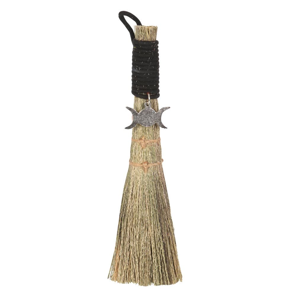 Alterbørste med triple moon charm - 20cm