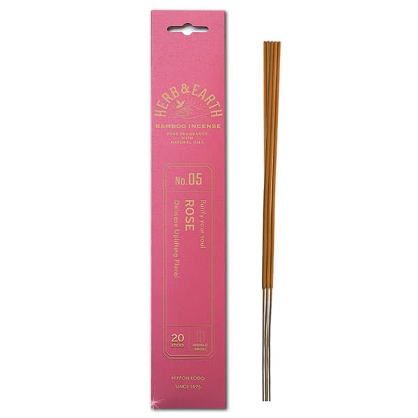 Herb & Earth - Rose - Japansk røgelse