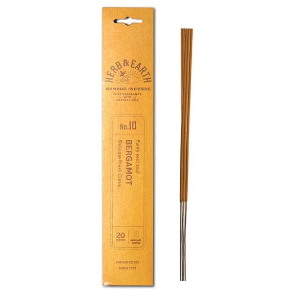 Herb & Earth - Bergamot - Japansk røgelse