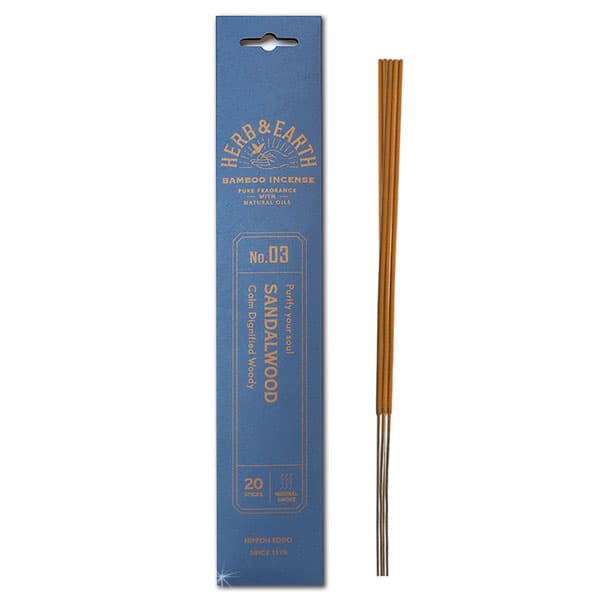 Herb & Earth - Sandalwood - Japansk røgelse