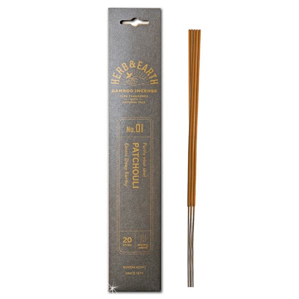 Herb & Earth - Patchouli - Japansk røgelse