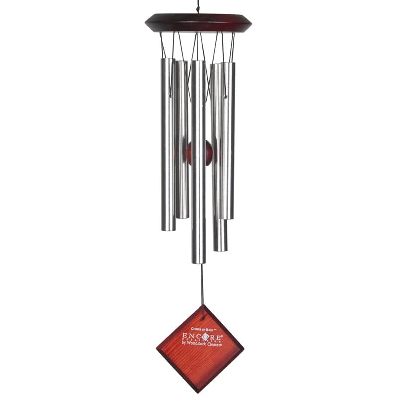 Vindklokke Mars - Silver/ Sølv - 43cm - Vindspil