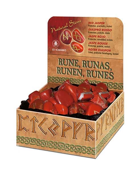 Runesæt - Rød Japis