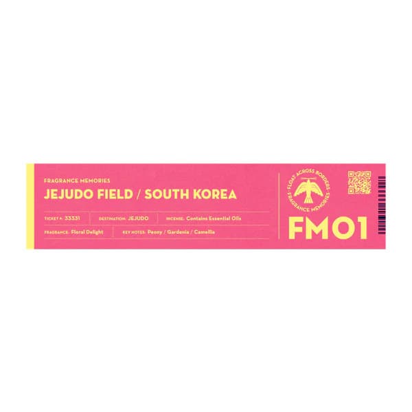 Fragrance Memories - Jejudo Field / Sydkorea - FM01 - Japansk Røgelse